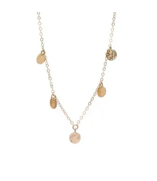 Talia Multi Disk Necklace