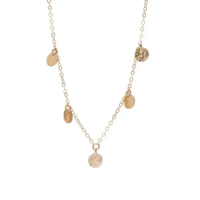 Talia Multi Disk Necklace