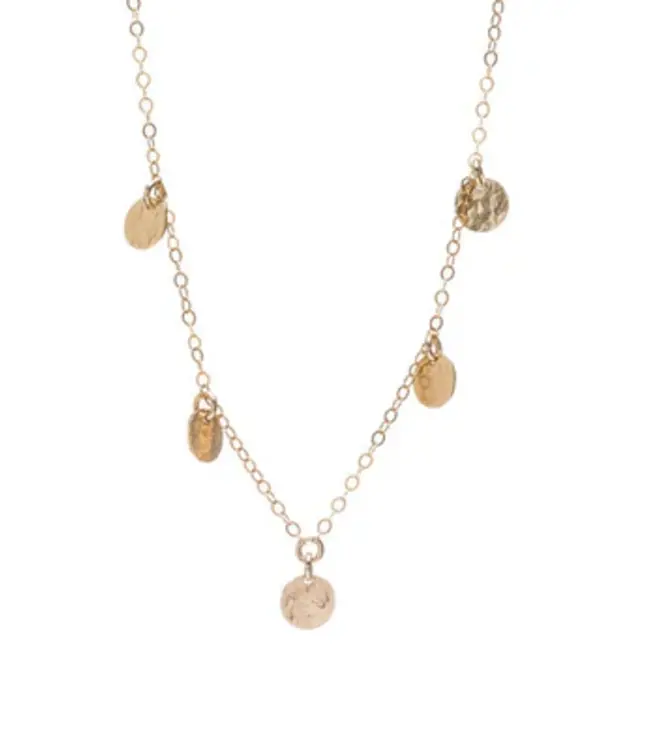 Talia Multi Disk Necklace