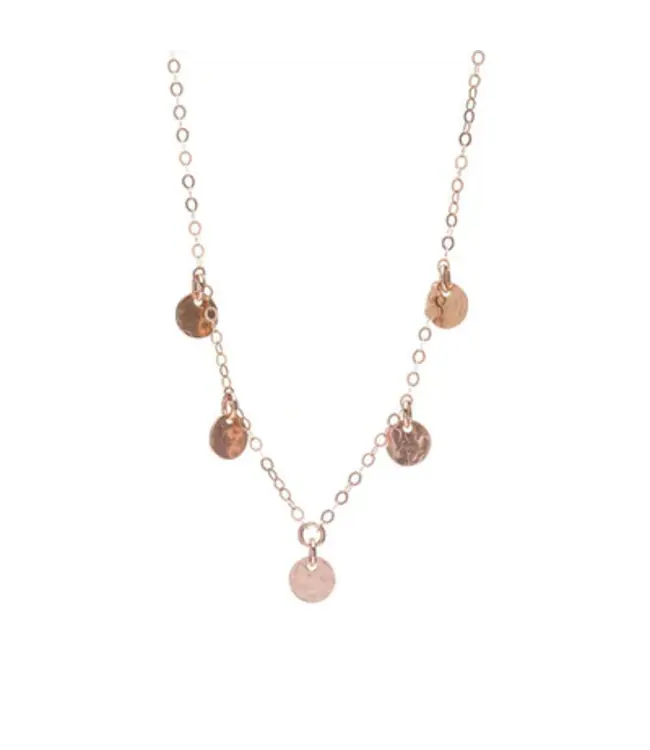 Talia Multi Disk Necklace