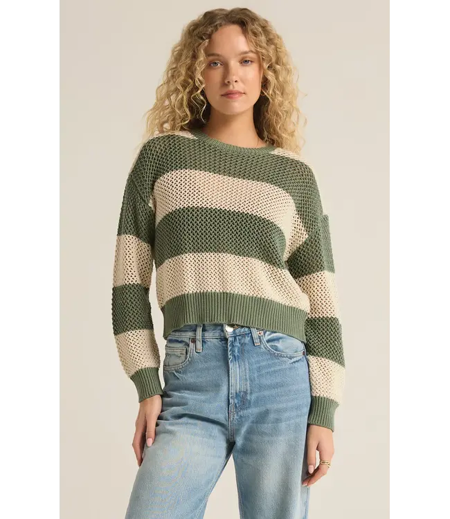 Z Supply Broadbeach Stripe Sweater
