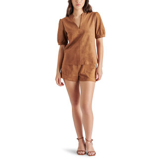 Suede Faux the Record Short
