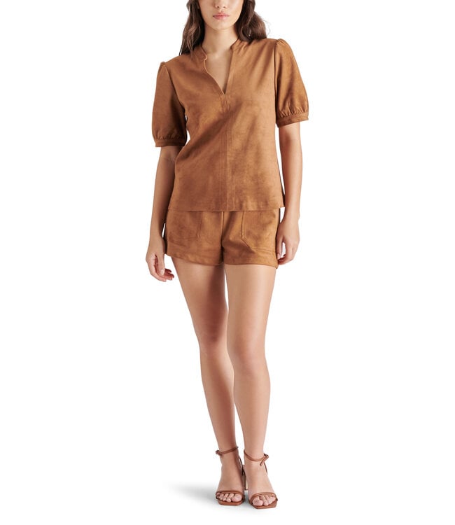 Suede Faux the Record Short