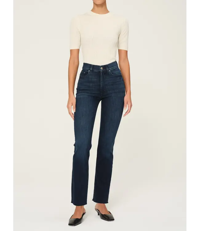 DL1961 Halle Straight High Rise Instasculpt