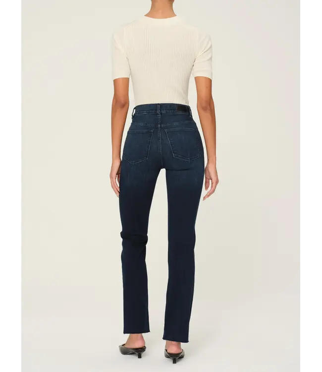 DL1961 Halle Straight High Rise Instasculpt