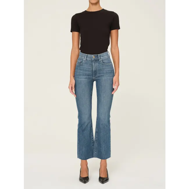 DL1961 Bridget Boot: High Rise Instasculpt Crop Jean