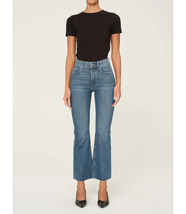 DL1961 Bridget Boot: High Rise Instasculpt Crop Jean