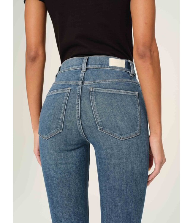 DL1961 Bridget Boot: High Rise Instasculpt Crop Jean