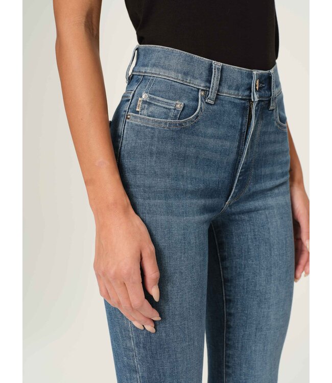 DL1961 Bridget Boot: High Rise Instasculpt Crop Jean