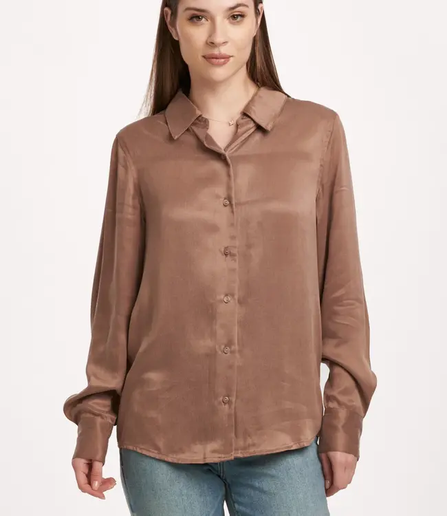 Dear John Birdie Button Down L/S Top
