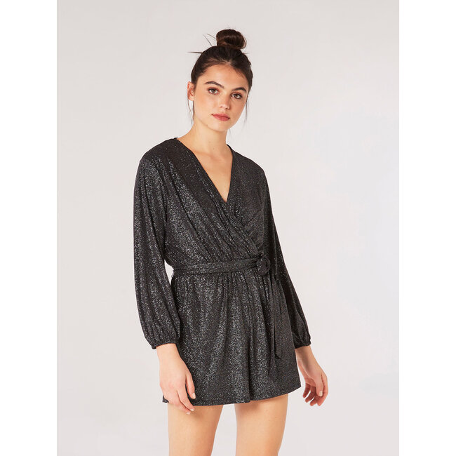 Glitter Wrap Playsuit