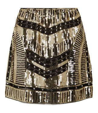 Sequin Mini Skirt