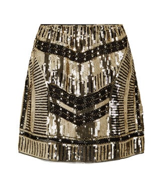 Sequin Mini Skirt