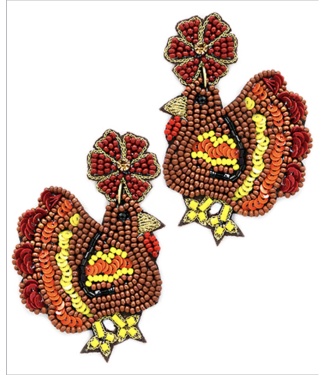 Turkey Beaded Earrings