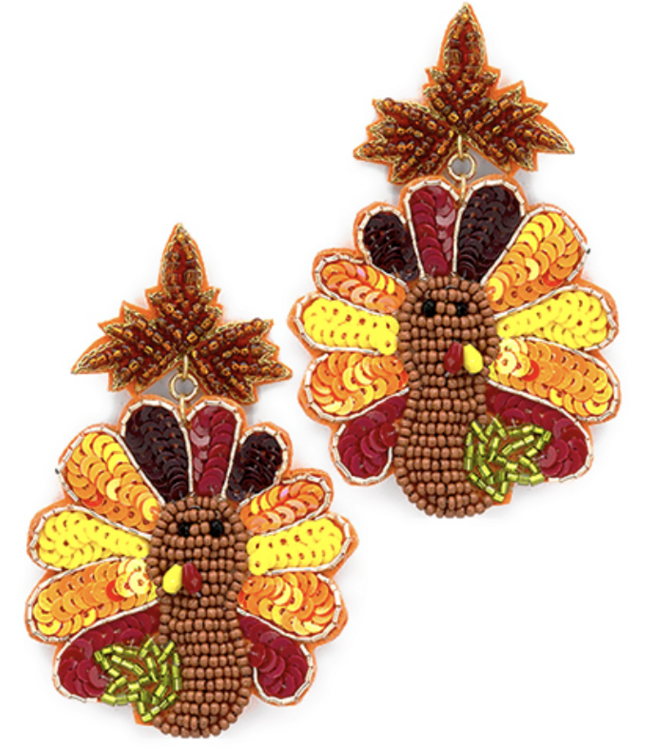 Turkey Beaded Earrings
