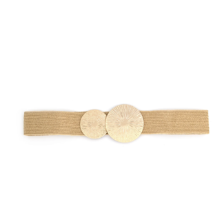 Medallion Elastic Belt