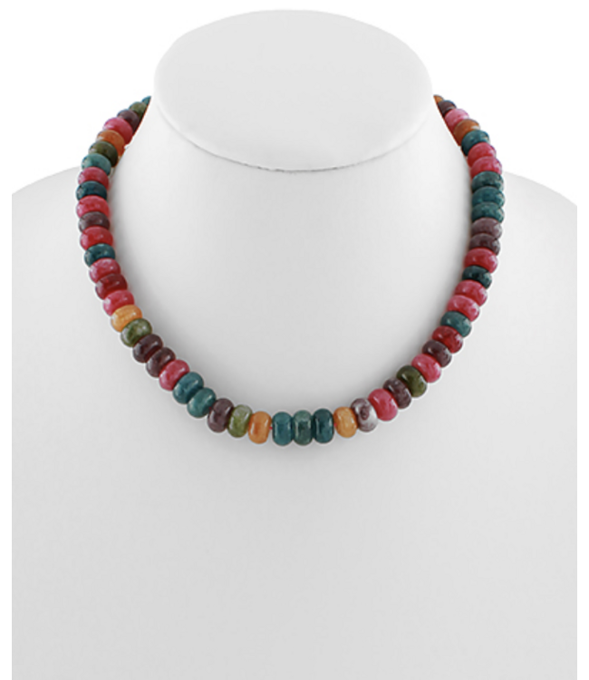 Semi-Stone Beads Necklace