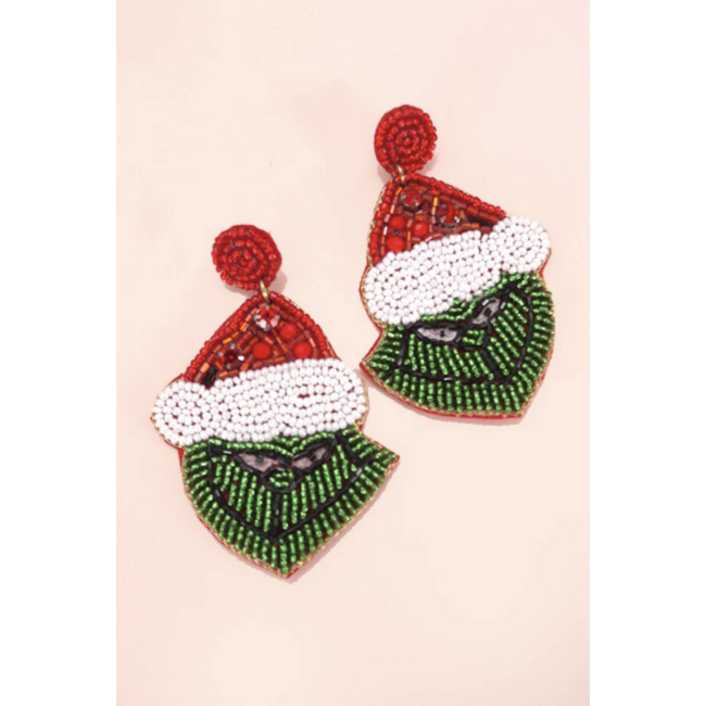 Grinch Earrings