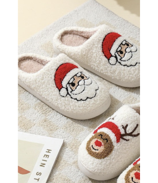 Holiday Plush Slippers