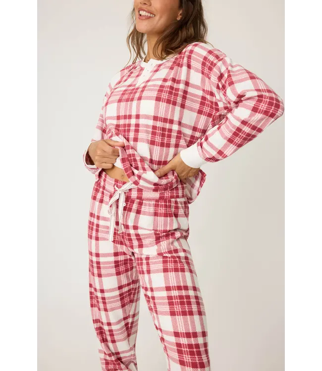 PJ Salvage Full of Holiday Spirit L/S Top