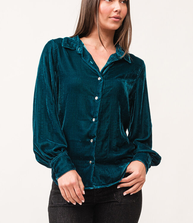 Dear John Mirabelle Collared Button Down Blouse