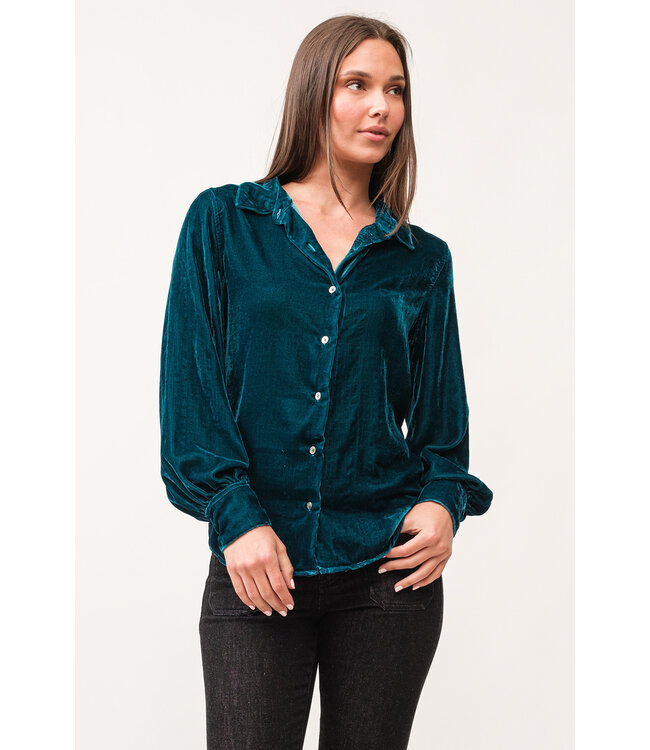 Dear John Mirabelle Collared Button Down Blouse