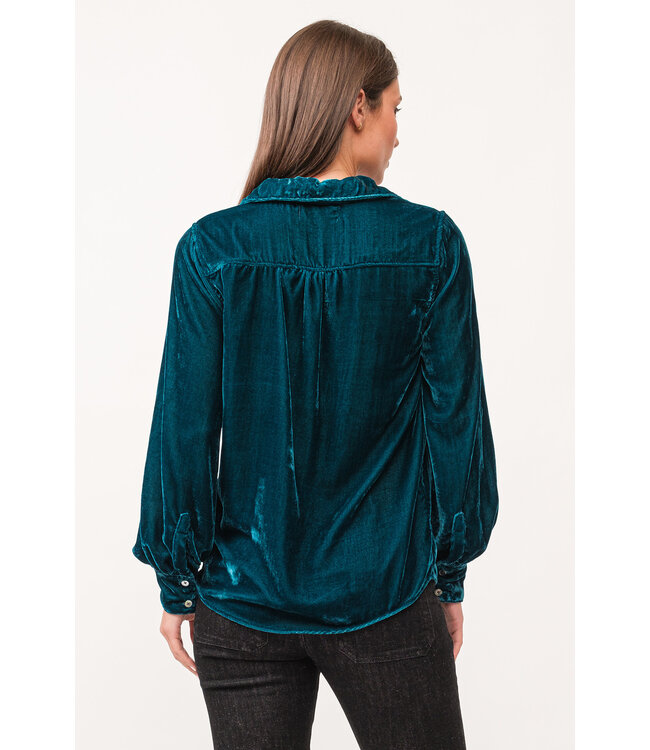 Dear John Mirabelle Collared Button Down Blouse