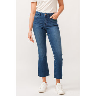 Dear John Jeanne High Rise Crop Flare Jean