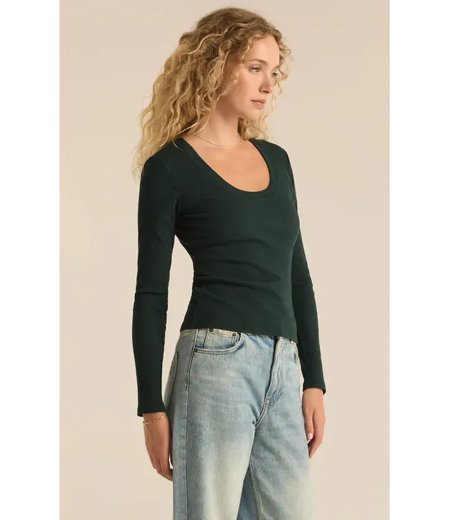 Z Supply Sirena Rib LS Tee