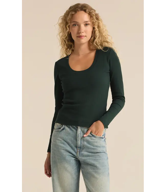 Z Supply Sirena Rib LS Tee