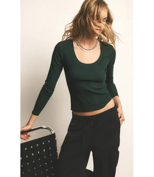 Z Supply Sirena Rib LS Tee