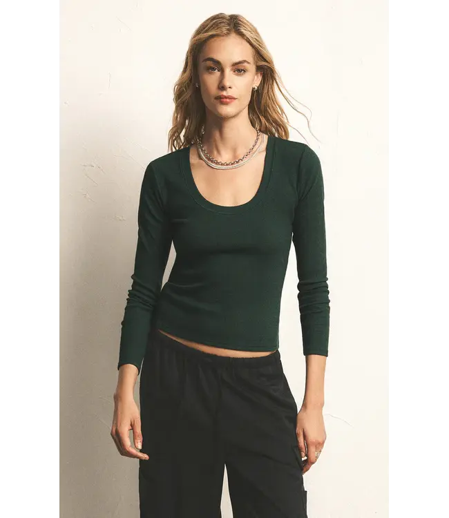 Z Supply Sirena Rib LS Tee
