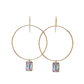 Deco Hoop Earrings