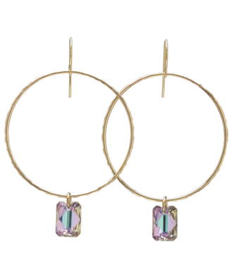 Deco Hoop Earrings