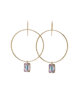 Deco Hoop Earrings