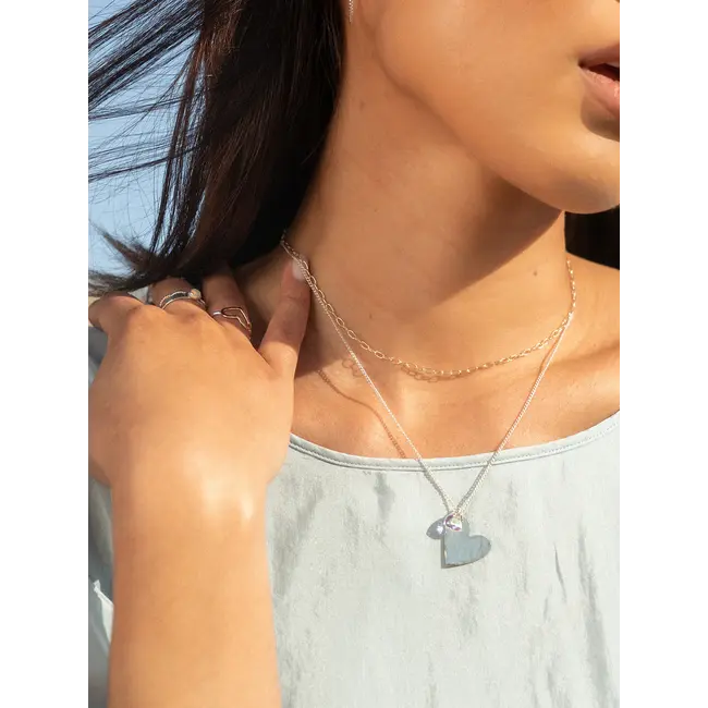 Hammered Heart Medallion