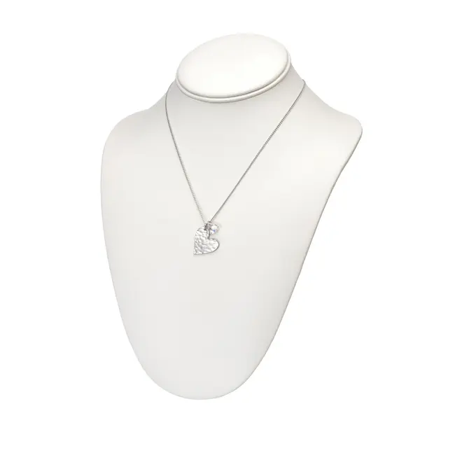 Hammered Heart Medallion