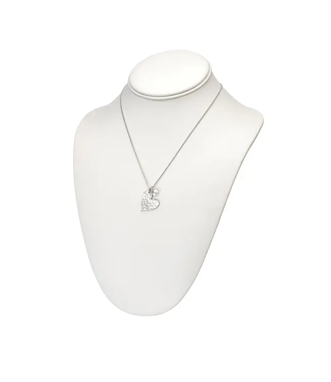 Hammered Heart Medallion