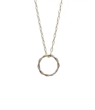 Double Twist Necklace