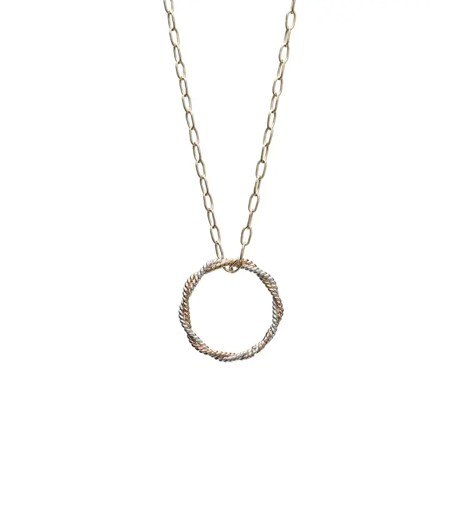 Double Twist Necklace