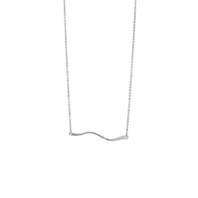 Wave Bar Necklace