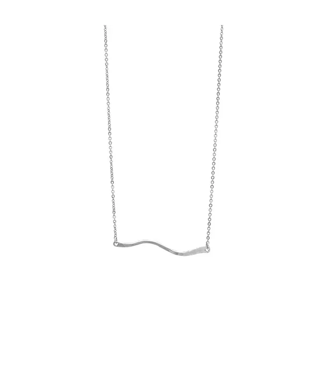 Wave Bar Necklace