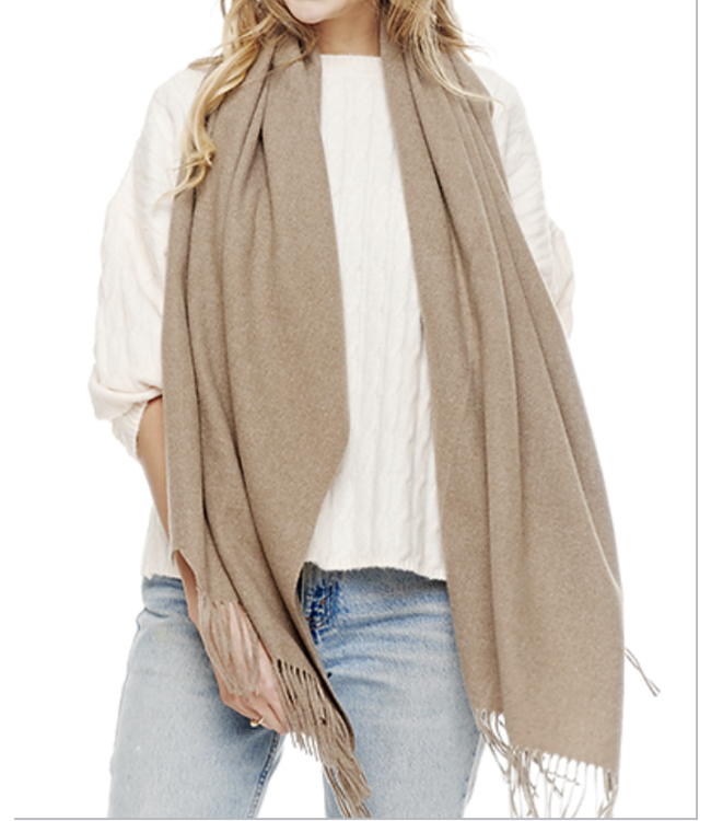 Cashmere Blend Oblong Scarf