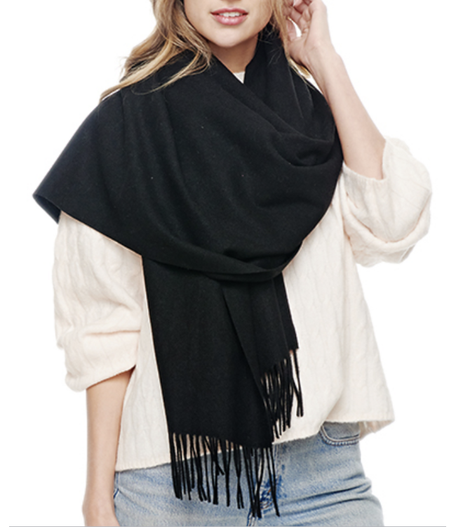Cashmere Blend Oblong Scarf