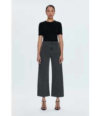 Pistola Penny Crop High Rise Wide Leg Jean