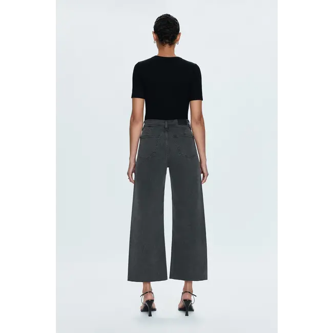 Pistola Penny Crop High Rise Wide Leg Jean