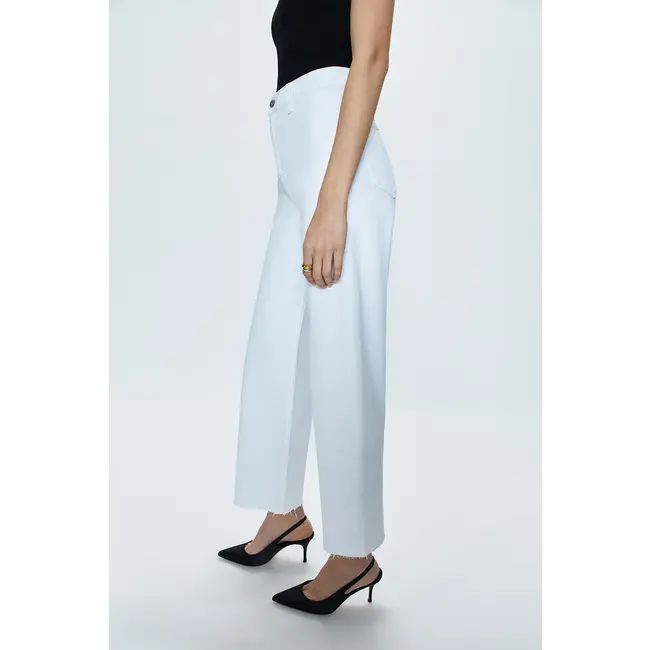 Pistola Penny Crop High Rise Wide Leg Jean