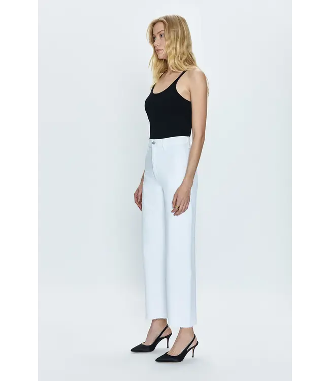 Pistola Penny Crop High Rise Wide Leg Jean