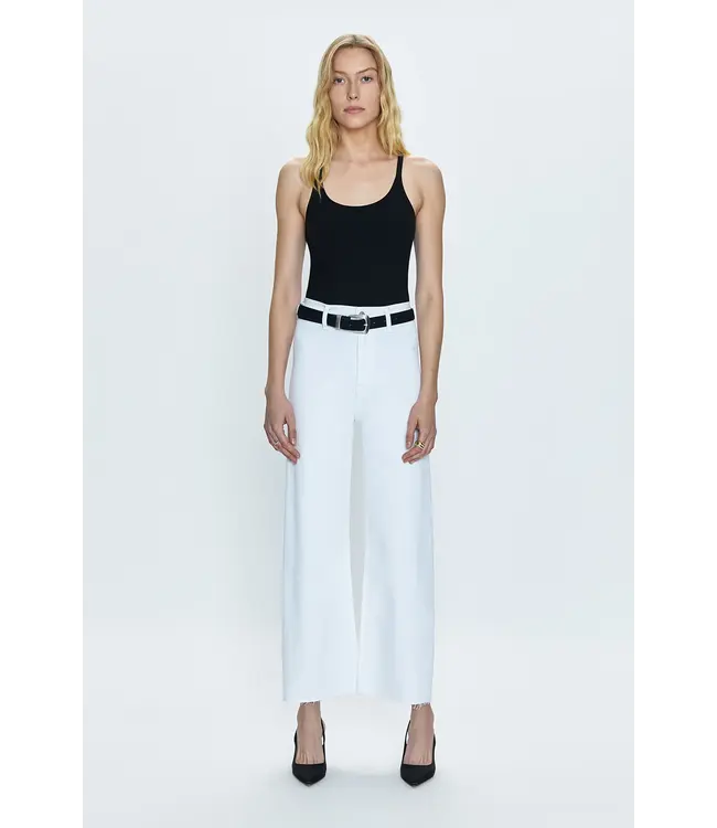 Pistola Penny Crop High Rise Wide Leg Jean