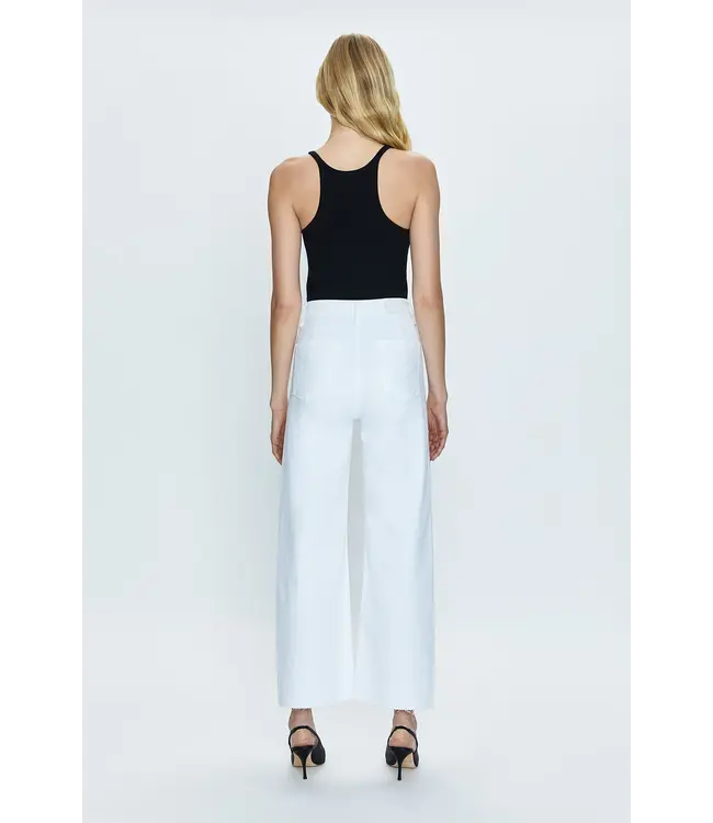 Pistola Penny Crop High Rise Wide Leg Jean